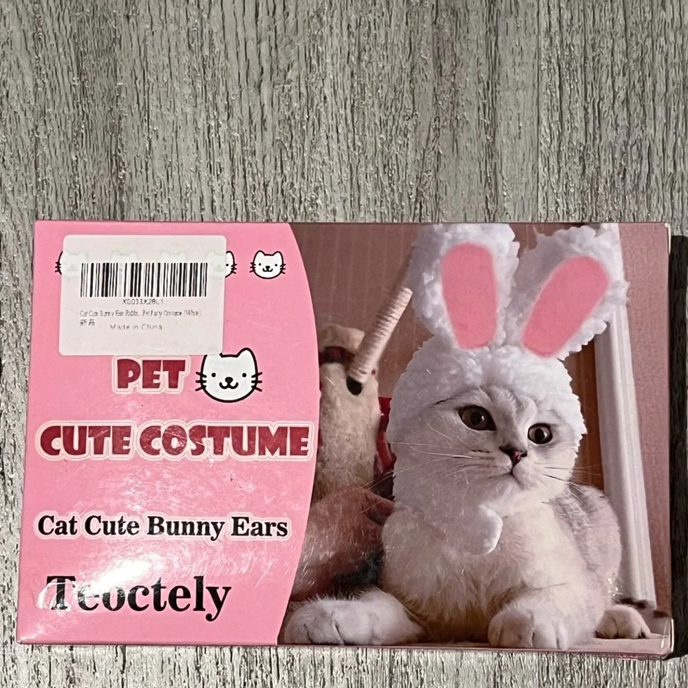 Cat costume bunny ears